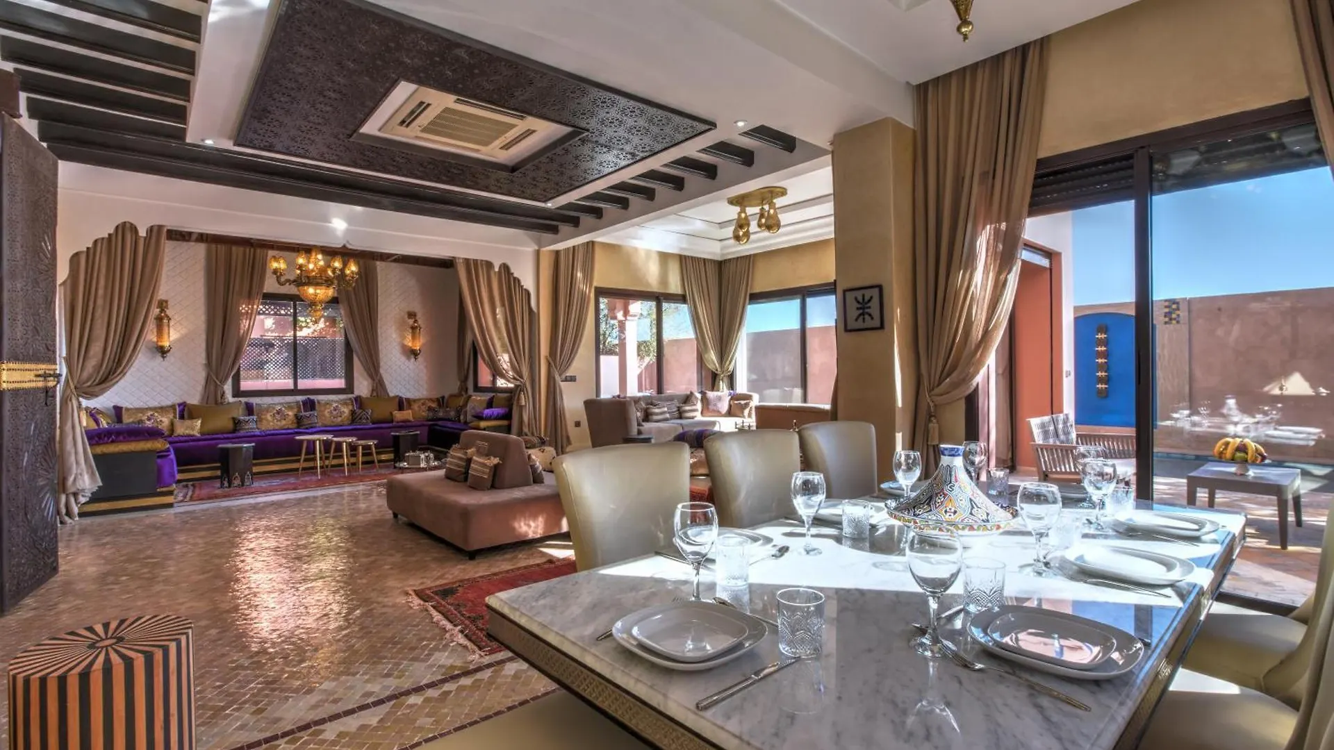 Villa Akadia Luxurious With Private Swimming Pool 马拉喀什